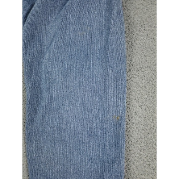 Levis 505 Jeans Mens 36x30 Blue Casual Straight Leg Denim Pants * - Picture 9 of 11